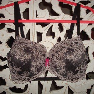 VICTORIA'S SECRET DREAM ANGELS BRA 32DDD BLK/BLING